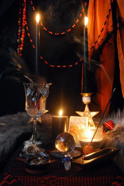 Samhain 2010 Altar by KittieWarner on deviantART | Samhain, Samhain ...