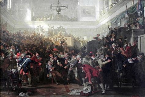 Fall of Robespierre in the National Convention, 27 July 1794 ...