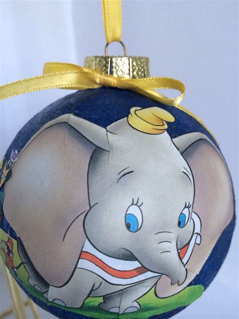 Dumbo Glass Ball Ornament