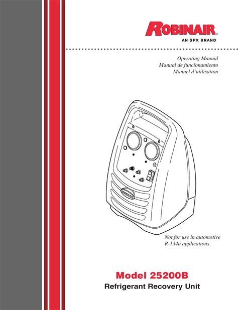 Robinair 34788ni Operators Manual