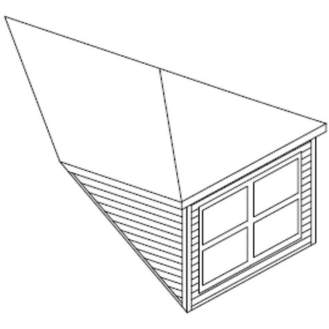 8′ Hip Roof Dormer – General Housing Corporation