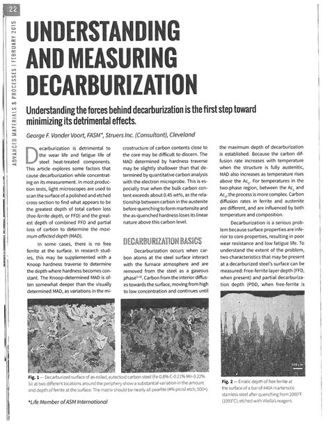 (PDF) Understanding and Measuring Decarburization