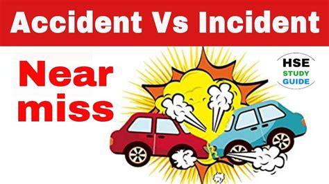 Difference between Accident and incident | Accident Vs Incident | Near ...