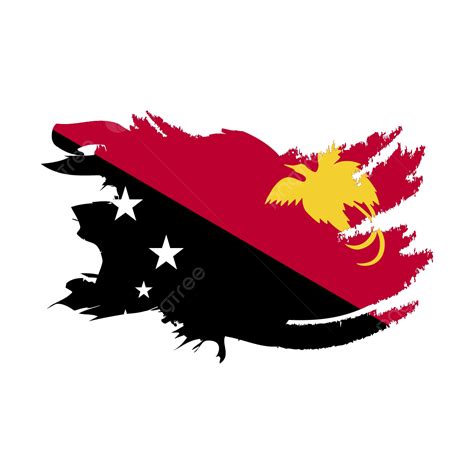 Papua New Guinea Waving Flag Realistic Transparent Ba - vrogue.co