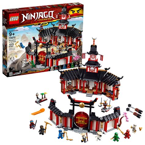 LEGO Ninjago Legacy Monastery of Spinjitzu 70670 Building Kit - Walmart.com