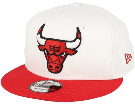 Chicago Bulls 9Fifty White Snapback - New Era - casquette | Hatstore.fr