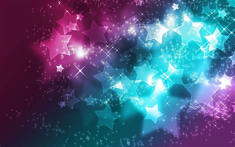 Colorful Star Background Wallpaper