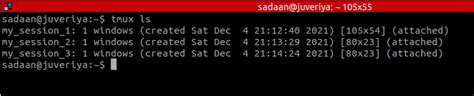 How to detach a session in tmux