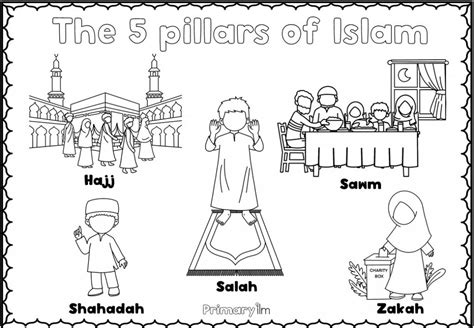 5 pillars of Islam for kids - Primary Ilm