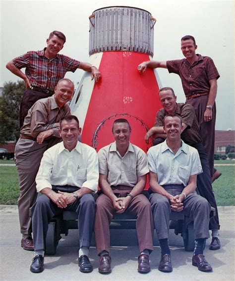 Boomer heroes - The Mercury Seven astronauts - introduced to us April 9 ...