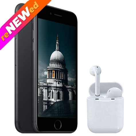 Buy Apple iPhone 7 32GB Black + Wireless Headphones - Blackbull Shop