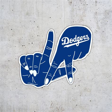 Los Angeles Dodgers Sticker LA Dodgers Sticker Waterproof - Etsy in ...