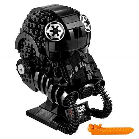 LEGO Star Wars Tie Fighter Pilot Helmet Building Kit | Gadgetsin