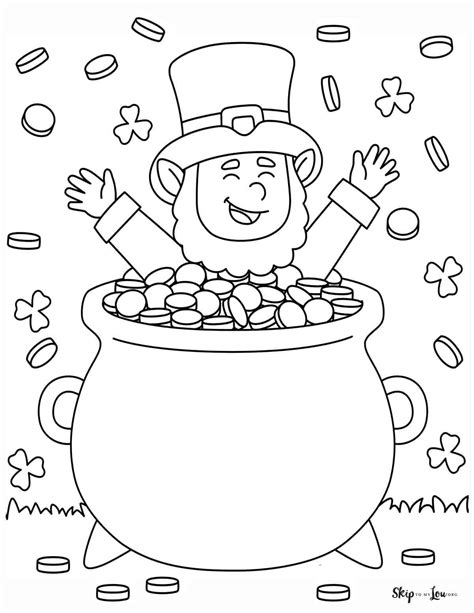 Leprechaun Coloring Pages | Skip To My Lou