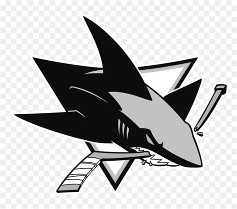 San Jose Sharks Logo Black - San Jose Sharks 2018 Logo, HD Png Download ...