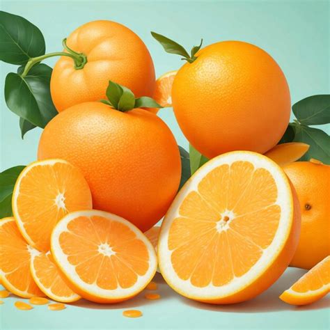 Premium AI Image | Vitamin C Orange Image