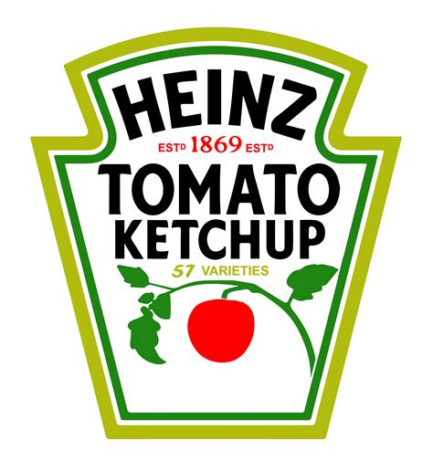 Heinz Tomate Ketchup Logo Insignia Emblema SVG y JPG Archivos | Etsy