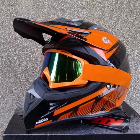 2015 New KTM Cross Country Motorcycle Helmet Off Road Motorbike Helmet Send FREE Goggles Made Of ...