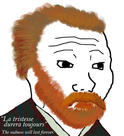 Vincent Van Gogh Wojak - Wojak Land