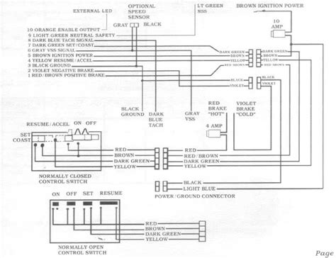 Rostra Cruise Control Wiring Diagram