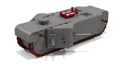 Mark 1: British WW1 Heavy Tank From BrickLink Studio, 52% OFF