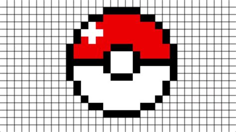 Pokemon Pokeball Pixel Art Grid Pixel Art Grid Gallery | Porn Sex Picture