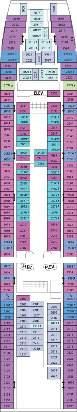 Royal Caribbean's Vision of the Seas Cruise Ship, 2023, 2024 and 2025 ...