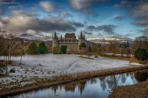 Inveraray Castle on Loch Fynn Argyll & Bute Scotland Castles, Scottish Castles, Scotland Tourism ...