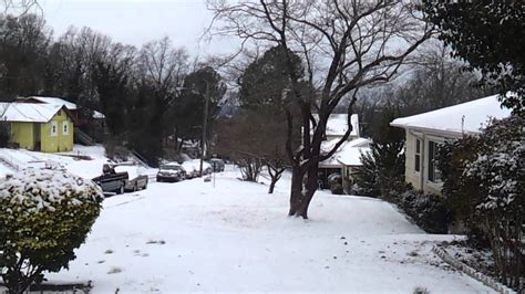 Winter Weather in Birmingham,AL(1-28-2014) - YouTube