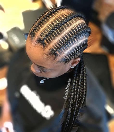 35 Beautiful Cornrow All-Back Styles For 2024 | ThriveNaija | All back ...