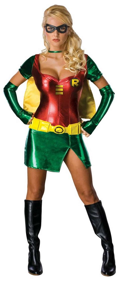 Ladies Superhero Robin Costume