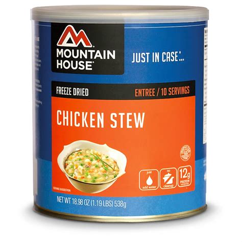 Mountain House Emergency Food Freeze-Dried Chicken Stew - 117108 ...