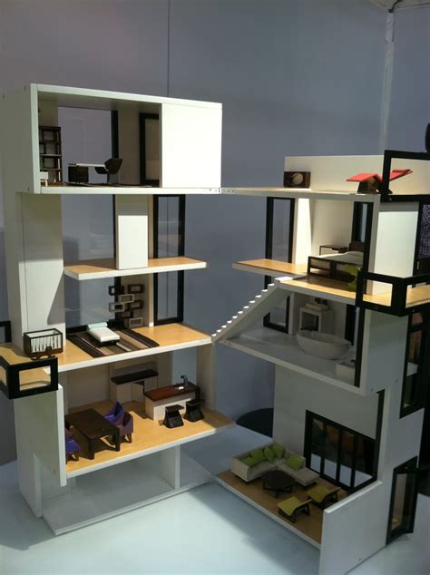 Doll house, Doll house plans, Modern dollhouse