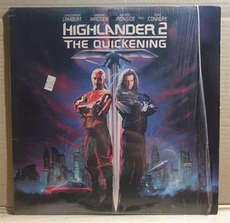 LASERDISC MOVIE - HIGHLANDER 2 - THE QUICKENING - Christopher Lambert, Virginia Madsen, Michael ...