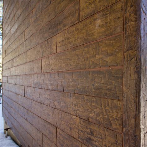 Our concrete log siding installation process – Artofit