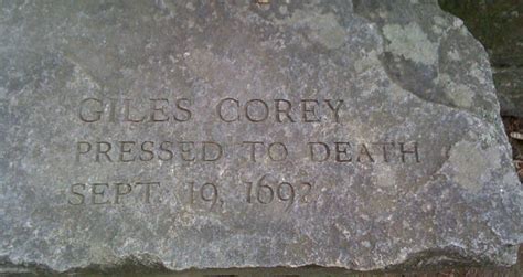 Giles Corey: The Man Slowly Crushed To Death For Being A Witch