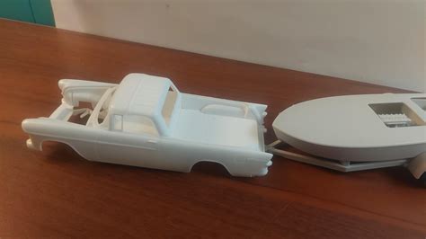 Custom 55 Chevy El camino and Boat - WIP: Model Cars - Model Cars Magazine Forum