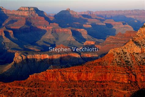 "Mather Point Sunset, Grand Canyon" by Stephen Vecchiotti | Redbubble