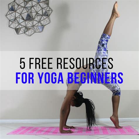 5 Free Yoga Resources for Beginners! - Beauty & the Beat