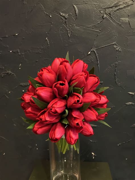 Red And White Tulip Wedding Bouquets : Garnet Tangerine Orange Love Weddings - wedding candles ...