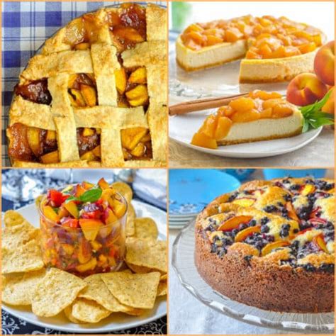 Best Peach Recipes. 30 ideas from classic pie to peach tenderloin!