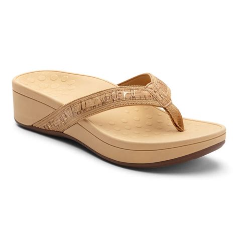 Vionic Women's Pacific High Tide Cork Flip Flop Sandal | Flip Flop ...