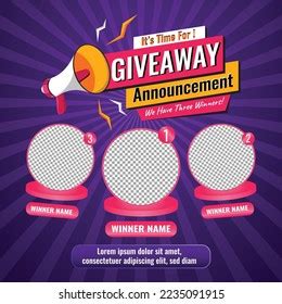 Giveaway Quiz Contest Social Media Feed Stock Vector (Royalty Free) 2235091915 | Shutterstock