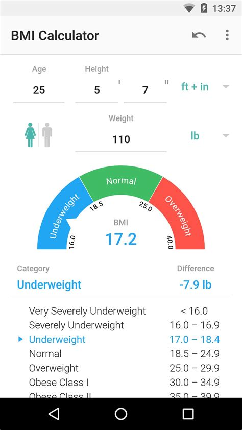 BMI Calculator for Android - APK Download