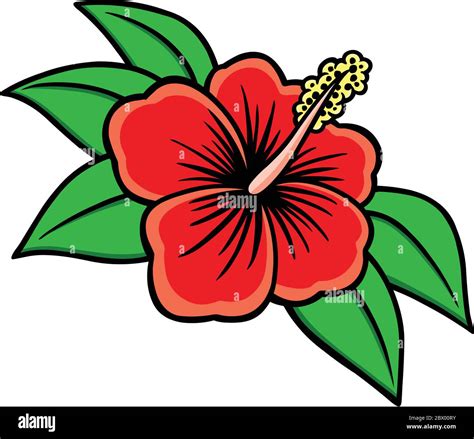 Hibiscus Flower Clipart