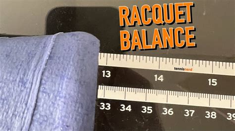 Racquet balance - Tennisnerd.net