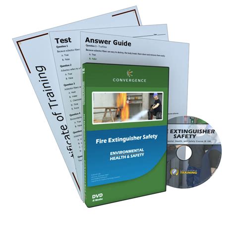 Safety Training DVD: Fire Extinguisher Safety