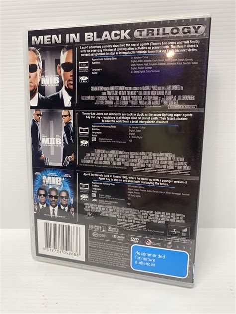 Men In Black Trilogy (Box Set, DVD, 2012)region4 9317731092688 | eBay