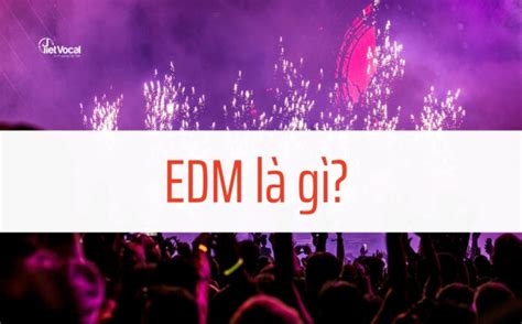 Nhạc EDM là gì? Các thể loại EDM thịnh hành hiện nay - Blog VietVocal