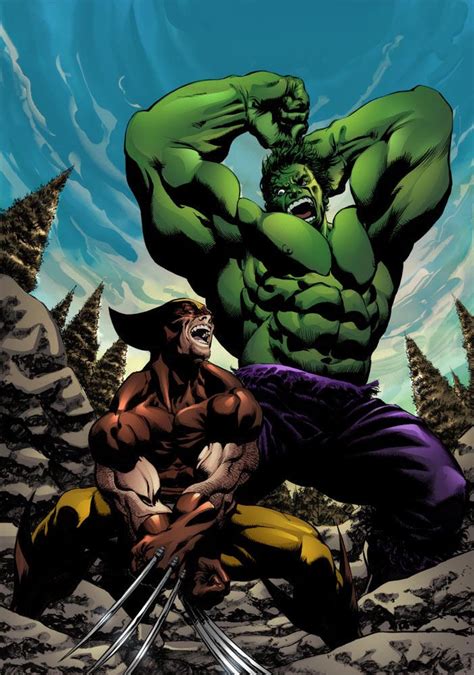 Wolverine Vs Hulk by arfel1989 on DeviantArt